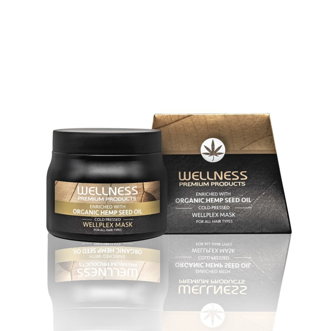 מסכה Wellplex חומצה היאלורונית ובונדר 500 מ”ל