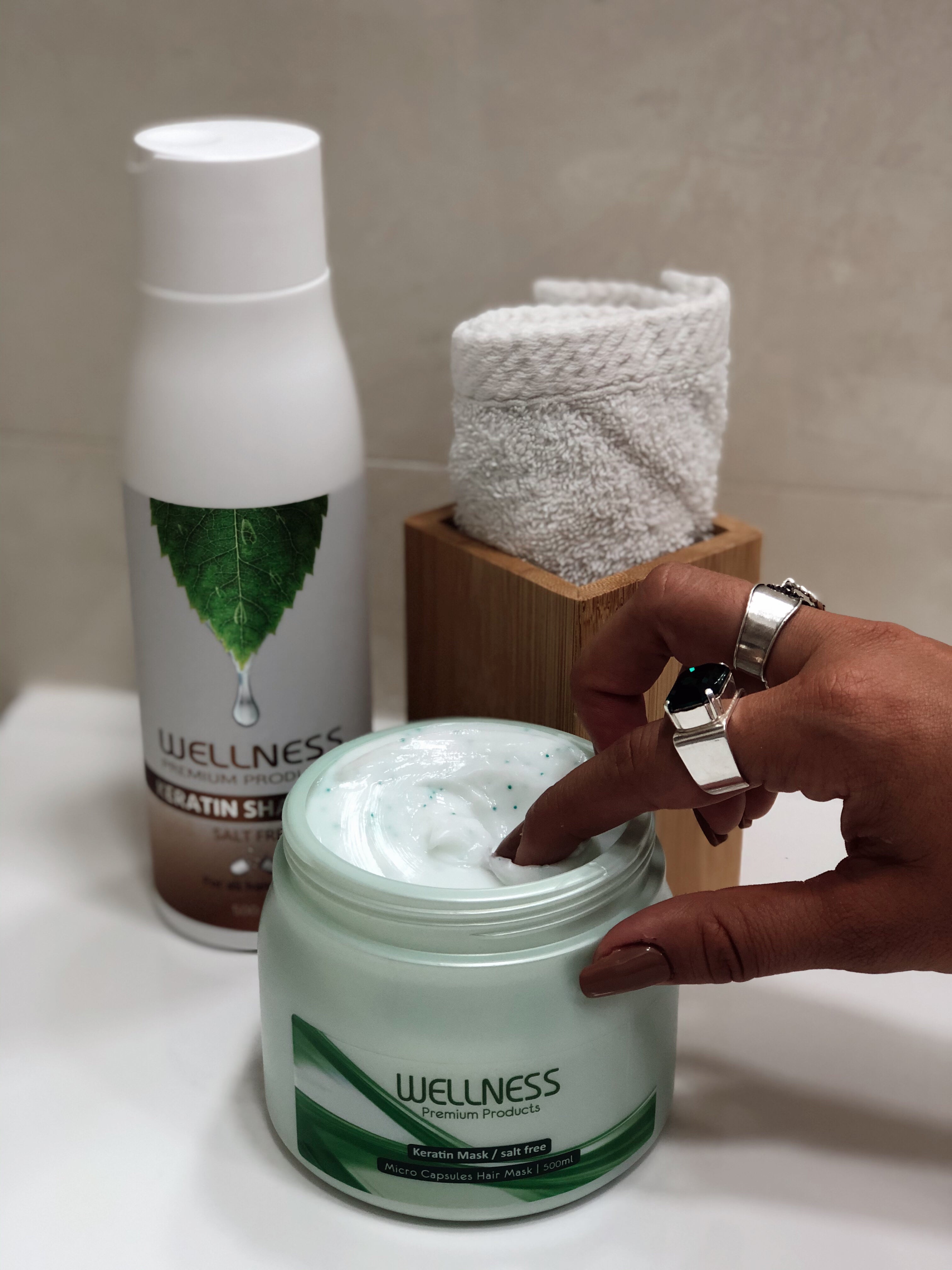 מסכה + שמפו קרטין לכל סוגי ההחלקות