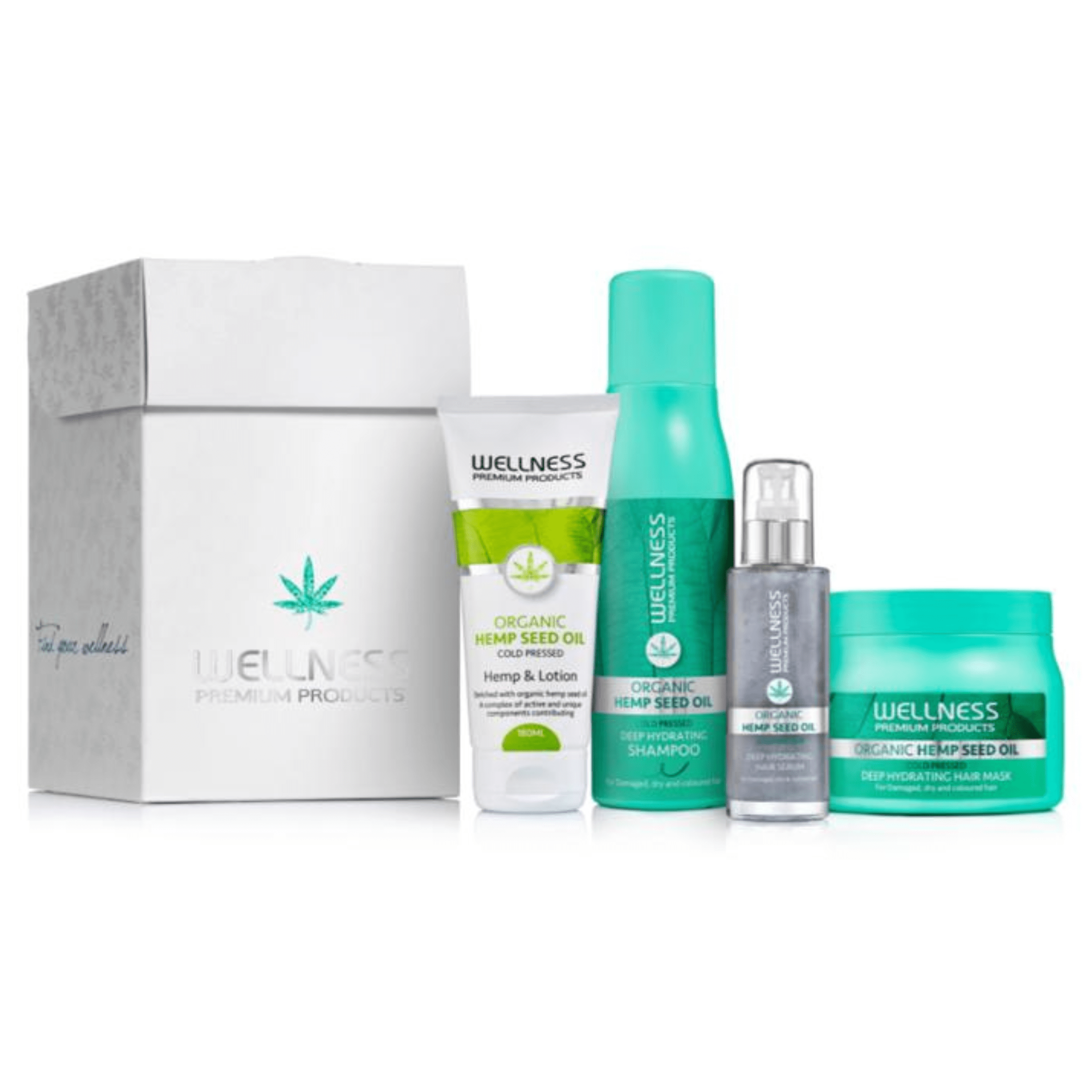 ערכת טיפוח ושיקום לשיער מתולתל ויבש מסדרת פרימיום Deep Hydrating