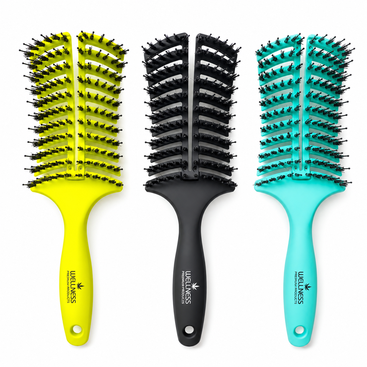 מברשת שיער במגוון צבעים |  Wellness Peo Brush